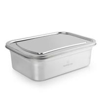 KIT RECIPIENTE INOX ARMAZENAMENTO 5,5L C/ TAMPA INOX 32x23CM KIT RECIPIENTE INOX ARMAZENAMENTO 5,5L C/ TAMPA INOX 32x23CM