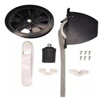 Kit Recolhedor Fita Abertura Persiana Janela Udinese /fermax