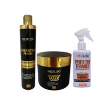 Kit reconstrução capilar meu liso profissional