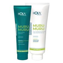 Kit reconstrução capilar profunda shampoo máscara murumuru hoka Kit reconstrução capilar profunda shampoo máscara murumuru hoka