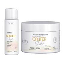 Kit Reconstrução Cauter 300g ( shampoo + máscara)