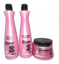 Kit Reconstruçao Cdc Mousse 3 X 500ml