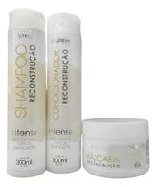 Kit Reconstrução Lisstreme 300g Maciez & Brilho Capilar Eaê