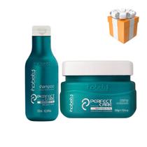 Kit Reconstrução Perfect Care Hobety Shampoo 300ml+Máscara 300g