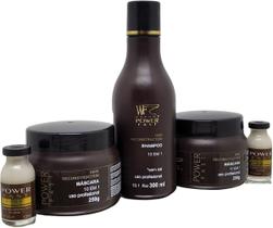 Kit Reconstrução Power Fast Sh Mas Ampola 824Ml Wf