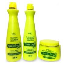 Kit Reconstrução Quiabo Cdc Cosmeticos 500ml/cada