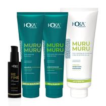 Kit reconstrutor capilar murumuru bbcream 11 em 1 hoka