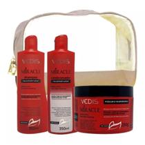 Kit Reconstrutor Miracle Para Cabelos Danificados - Vedis