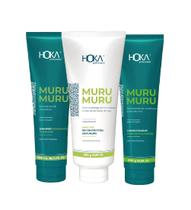 Kit reconstrutor nutrição capilar 3 passos murumuru hoka