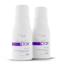 Kit Reconstrutor Perfect Pair Passo 1 e 2 Reconstrução Tridium Seu Jeito CPR Kit Reconstrutor Perfect Pair Passo 1 e 2 Reconstrução Tridium Seu Jeito CPR