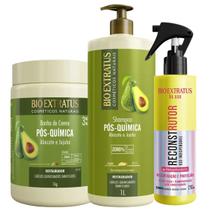 Kit Reconstrutor + Pós- Química 1 Litro/Kg Bio Extratus