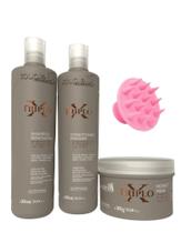 Kit Reconstrutor Souple Liss Triplo X Shampoo Máscara e Condicionador 3x300ml Kit Reconstrutor Souple Liss Triplo X Shampoo Máscara e Condicionador 3x300ml