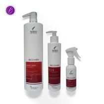 Kit Recovery: Reconstrução Total Pós-Química e Antiemborrachamento Shed Professional Kit Recovery: Reconstrução Total Pós-Química e Antiemborrachamento Shed Professional