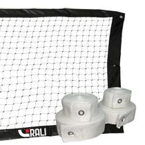Kit - Rede Beach Tennis Oficial Duplas com Marcação de Qudra