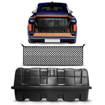Kit Rede Caçamba + Báu 140 Litros Para Pick-up Carga Kit Rede Caçamba + Báu 140 Litros Para Pick-up Carga