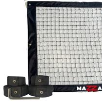Kit- Rede De Beach Tennis Oficial 1,00x8,20+ Marcaçao 16x8mt Kit- Rede De Beach Tennis Oficial 1,00x8,20+ Marcaçao 16x8mt