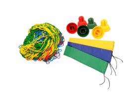 Kit Rede de Proteção Capa para Isotubo e Ponteira Cama Elástica 2,00m Kit Rede de Proteção Capa para Isotubo e Ponteira Cama Elástica 2,00m