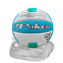 Kit Rede E Bola De Vôlei Poker Kit Rede E Bola De Vôlei Poker
