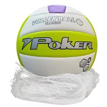 Kit Rede E Bola De Vôlei Poker