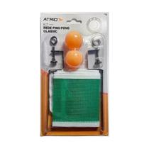 Kit Rede Ping Pong Classic Com 2 Bolas Atrio - Es410