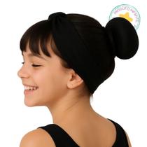 Kit Redinha Rede e Faixa para Cabelo Ballet Infantil