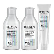 Kit redken abc shampoo 300ml + cond 300ml + leave in 150ml Kit redken abc shampoo 300ml + cond 300ml + leave in 150ml