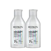 Kit Redken Acidic Bonding Concentrate Shampoo 300 Extra (2 unidades)