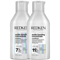 Kit Redken Acidic Bonding Concentrate Shampoo 300ml e Condicionador 300ml Reparação Profunda Kit Redken Acidic Bonding Concentrate Shampoo 300ml e Condicionador 300ml Reparação Profunda