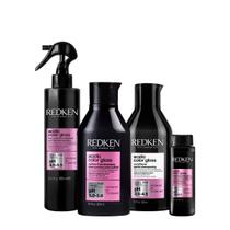 Kit Redken Acidic Color Gloss Rinse Out Duo Tratamento 50 (4 produtos)