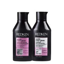 Kit redken acidic color gloss shampoo 300ml+condicionador 300ml