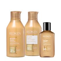 Kit Redken All Soft Argan Duo Oil (3 produtos)