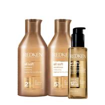 Kit Redken All Soft Argan Duo Oil (3 produtos) Kit Redken All Soft Argan Duo Oil (3 produtos)