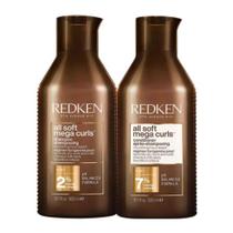Kit Redken All Soft Mega Curls (2 Produtos) Shampoo e Condicionador