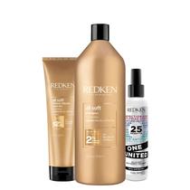 Kit Redken All Soft One United Shampoo Máscara e Leave-in (3 produtos) Kit Redken All Soft One United Shampoo Máscara e Leave-in (3 produtos)