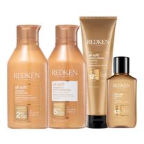 Kit redken all soft sh300ml+cond300ml+masc250ml+serum111ml Kit redken all soft sh300ml+cond300ml+masc250ml+serum111ml