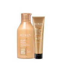 Kit Redken All Soft Shampoo e Leave-in (2 produtos)