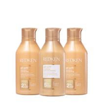 Kit Redken All Soft Shampoo Extra e Condicioandor (3 produtos)