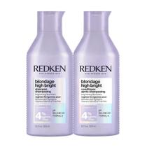 Kit redken blondage high bright shampoo 300ml+condicionador 300ml