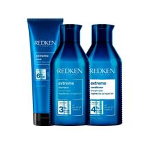 Kit Redken Extreme - Shampoo 300ml + Condicionador 300ml + Máscara 250ml Kit Redken Extreme - Shampoo 300ml + Condicionador 300ml + Máscara 250ml