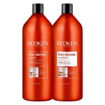 Kit redken frizz dismiss shampoo 1l + condicionador 1l