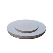 KIT Redonda GRANDE e PEQUENA Forrada OffWhite Dourado - 25 e 13 cm - AVULSO