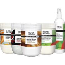 Kit Redutor 4 Cremes + Fluido Termoativo D'água Natural