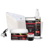 Kit redutor corporal pimenta negra 300g cinta eletrica 220v