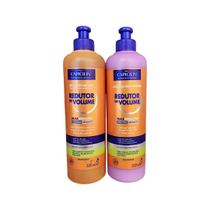 Kit Redutor de Volume Capicilin Relaxante Natural 300ml e Máscara De Pentear 300ml