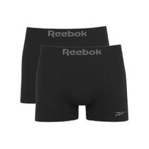 Kit Reebok 2 Cuecas Boxer 016Rkb Preto