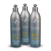 Kit Reestruturante Mairibel 3 PASSOS Revitalizante de Fios Danificados Por Química Kit Reestruturante Mairibel 3 PASSOS Revitalizante de Fios Danificados Por Química