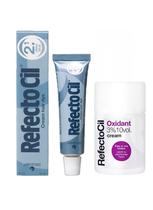 Kit Refectocil 1 Tinta + 1 Oxidante Creme N 2.1 Azul Profundo