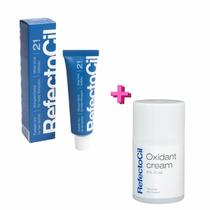 Kit Refectocil 1 Tinta + 1 Oxidante Creme N 2.1 Azul Profundo Kit Refectocil 1 Tinta + 1 Oxidante Creme N 2.1 Azul Profundo