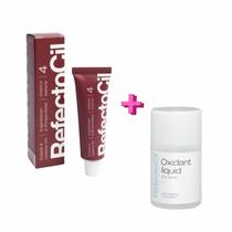 Kit Refectocil 1 Tinta + 1 Oxidante N 4 Acaju