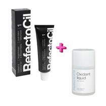 Kit Refectocil 1 Tinta + 1 Oxidante N1 Preto